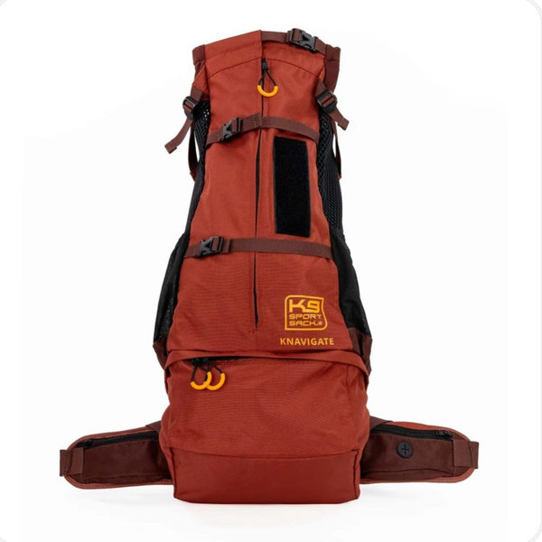 Knavigate | Advanced Dog Carrier with Internal Frame & Hip Belt