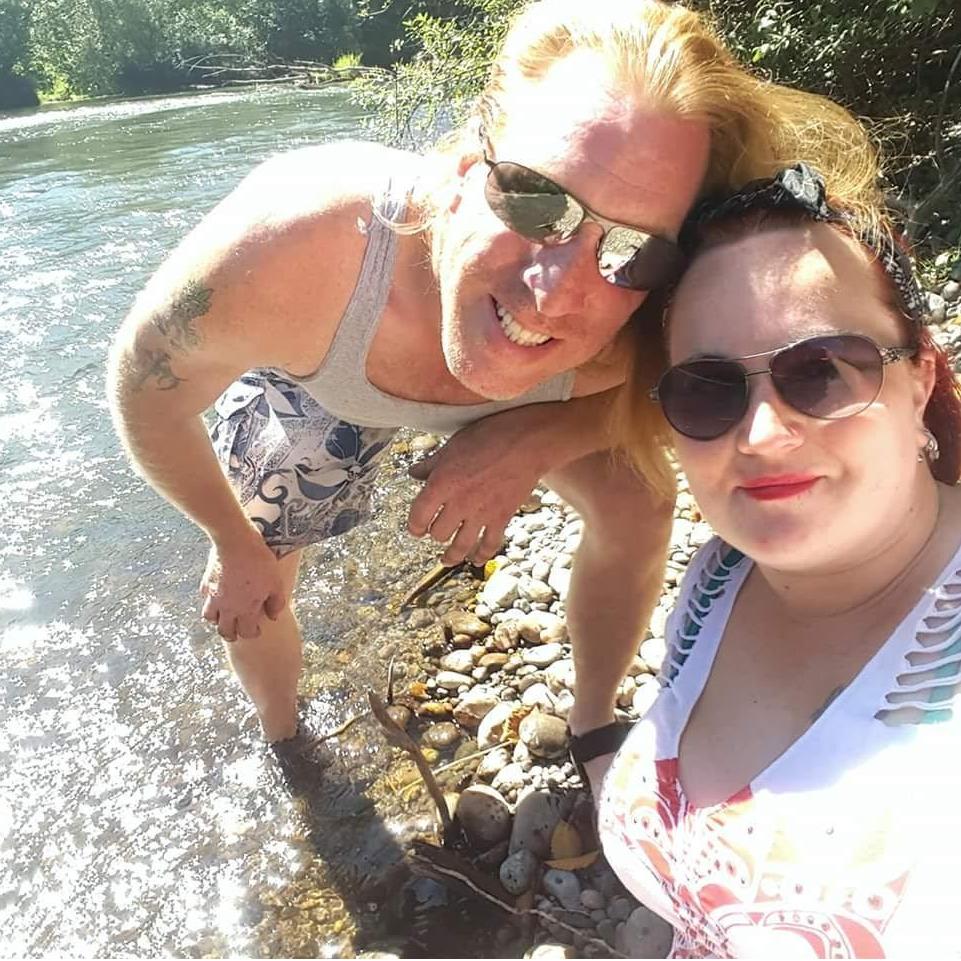 Nisqually River collecting rocks 2015
