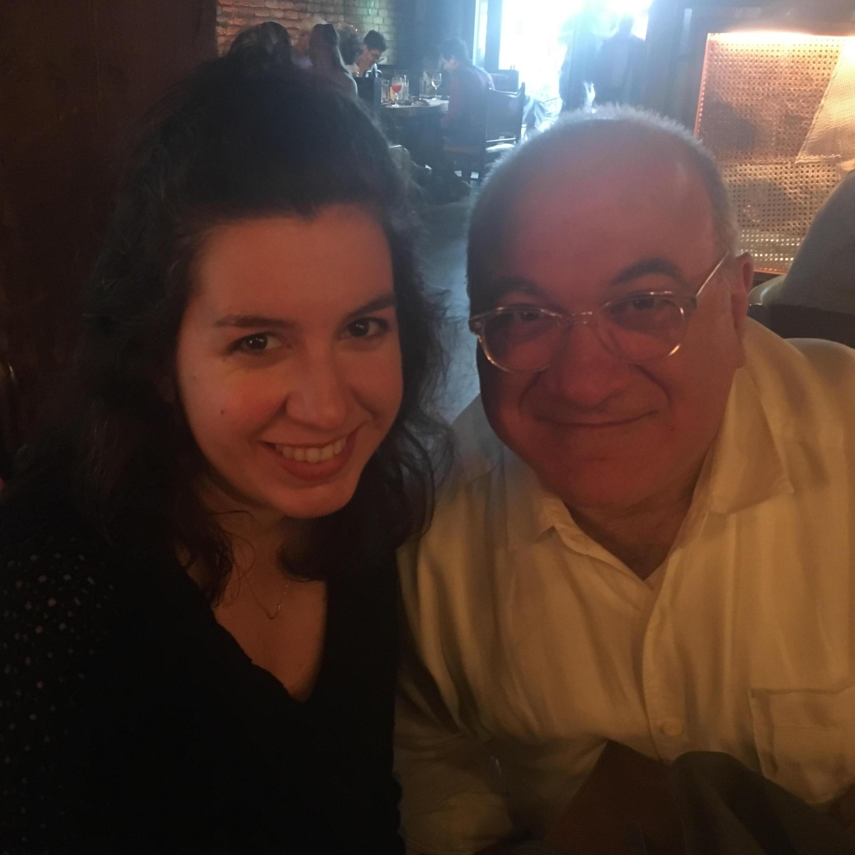Good one of Katina and dad