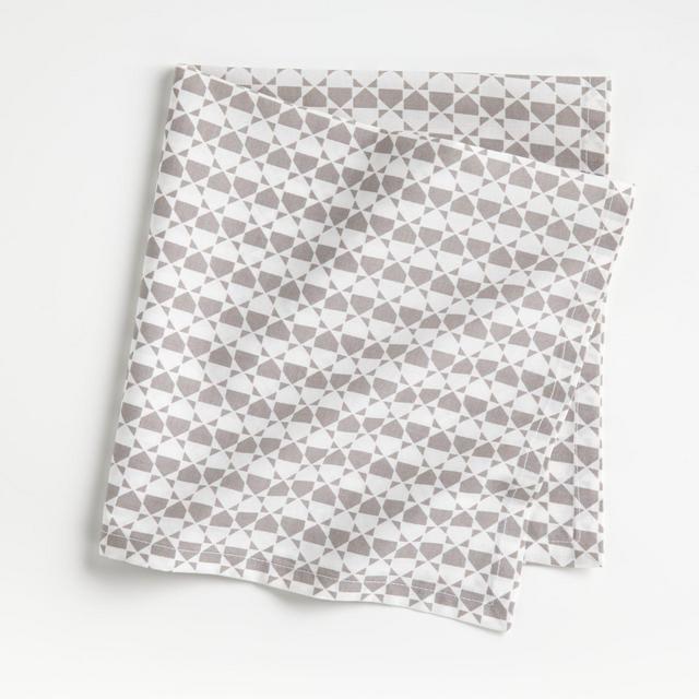 Kier Grey Patterned Napkin