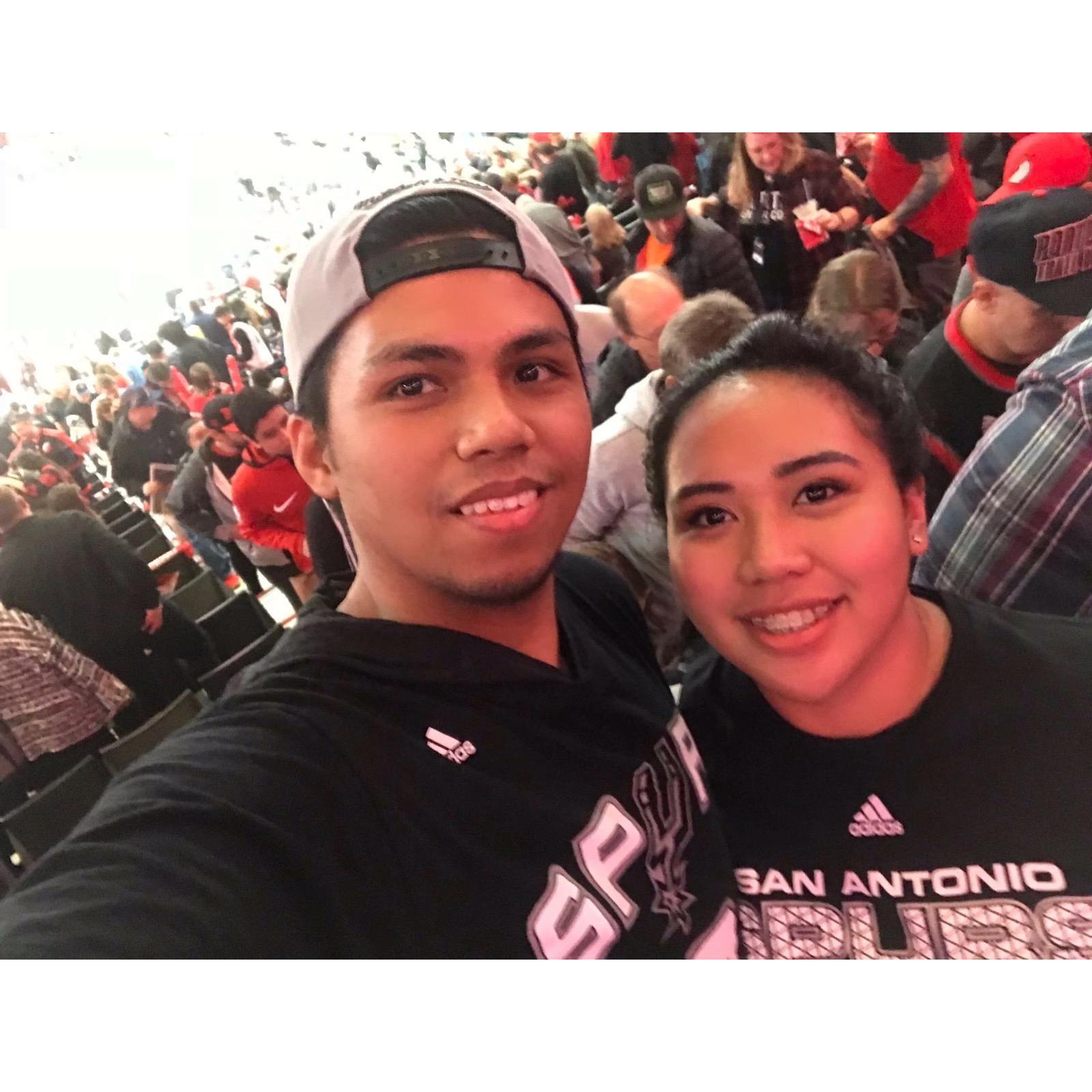 Our first ever US visit.