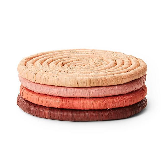 Ombré Pink Coasters Decorative Accessory