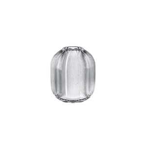 CLEAR FLEUR VASE 19CM