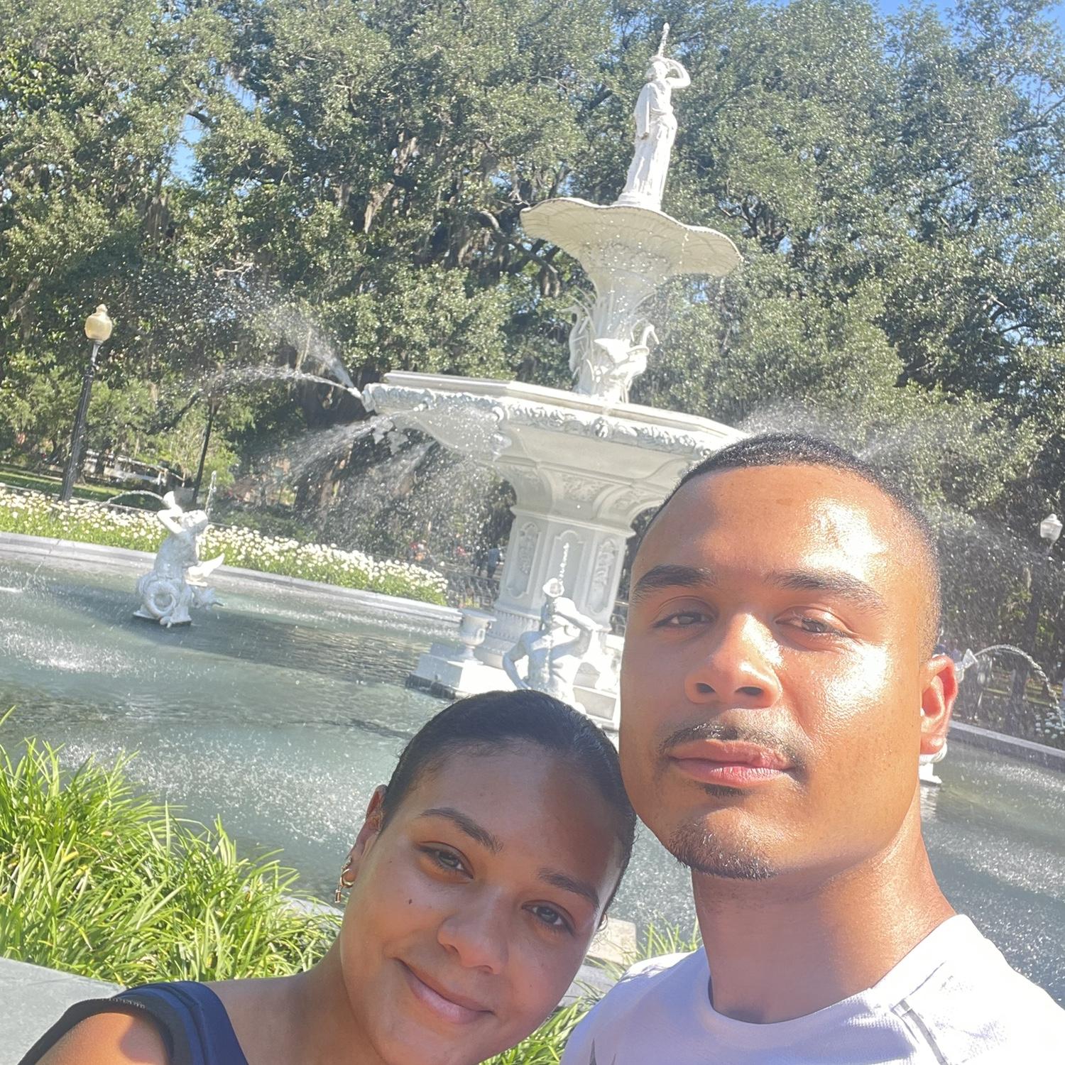 In one of our favourite places to be and soon to be new home- Savannah, GA