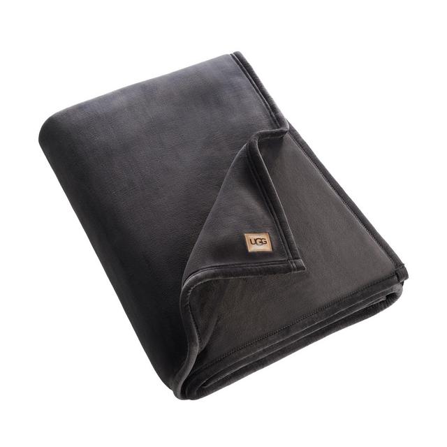 UGG® Coco Luxe Throw Blanket in Charcoal