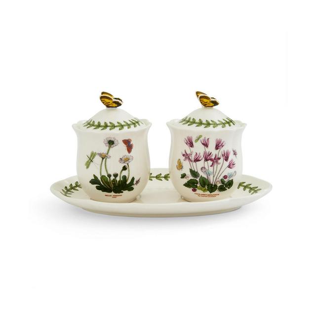 Portmerion Botanic Garden Bouquet Jam Jar, Set of 3