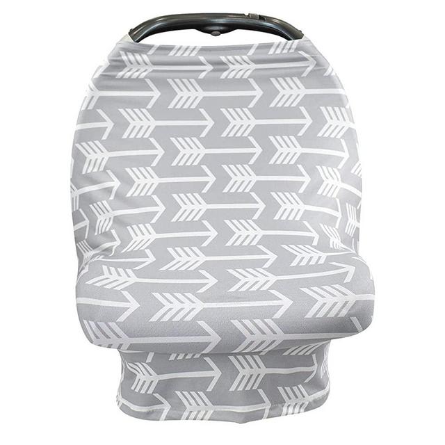 Nursing Cover for Breastfeeding, Tinabless Baby Car Seat Covers, Infant Stroller Cover, Carseat Canopy, Baby Shower Gifts for Girls and Boys(Arrows)