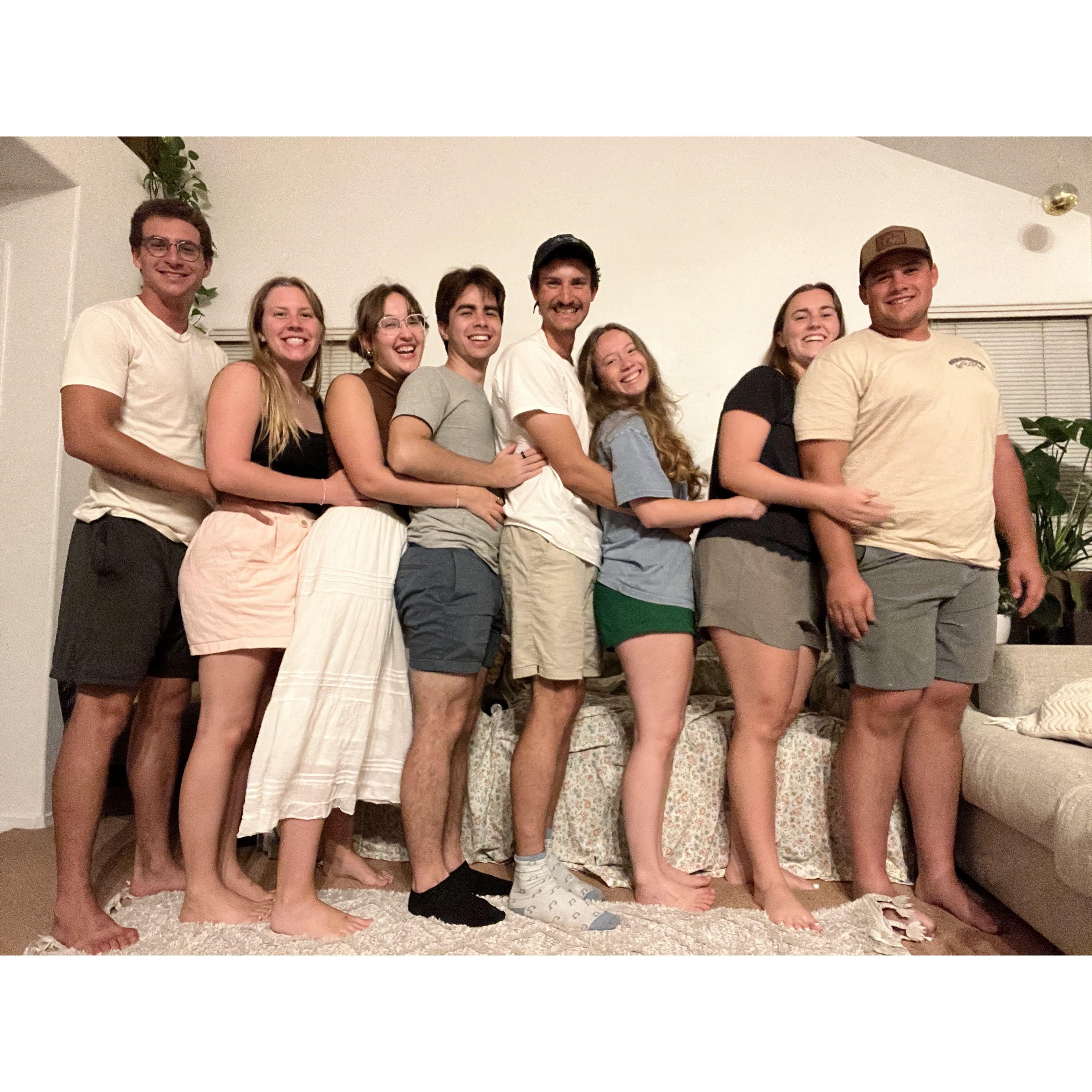 the senior year roomies and their boys