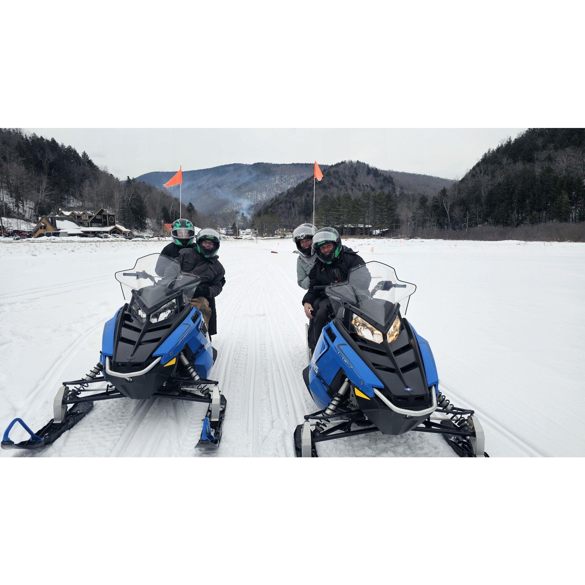 Wanna race?
Killington, VT