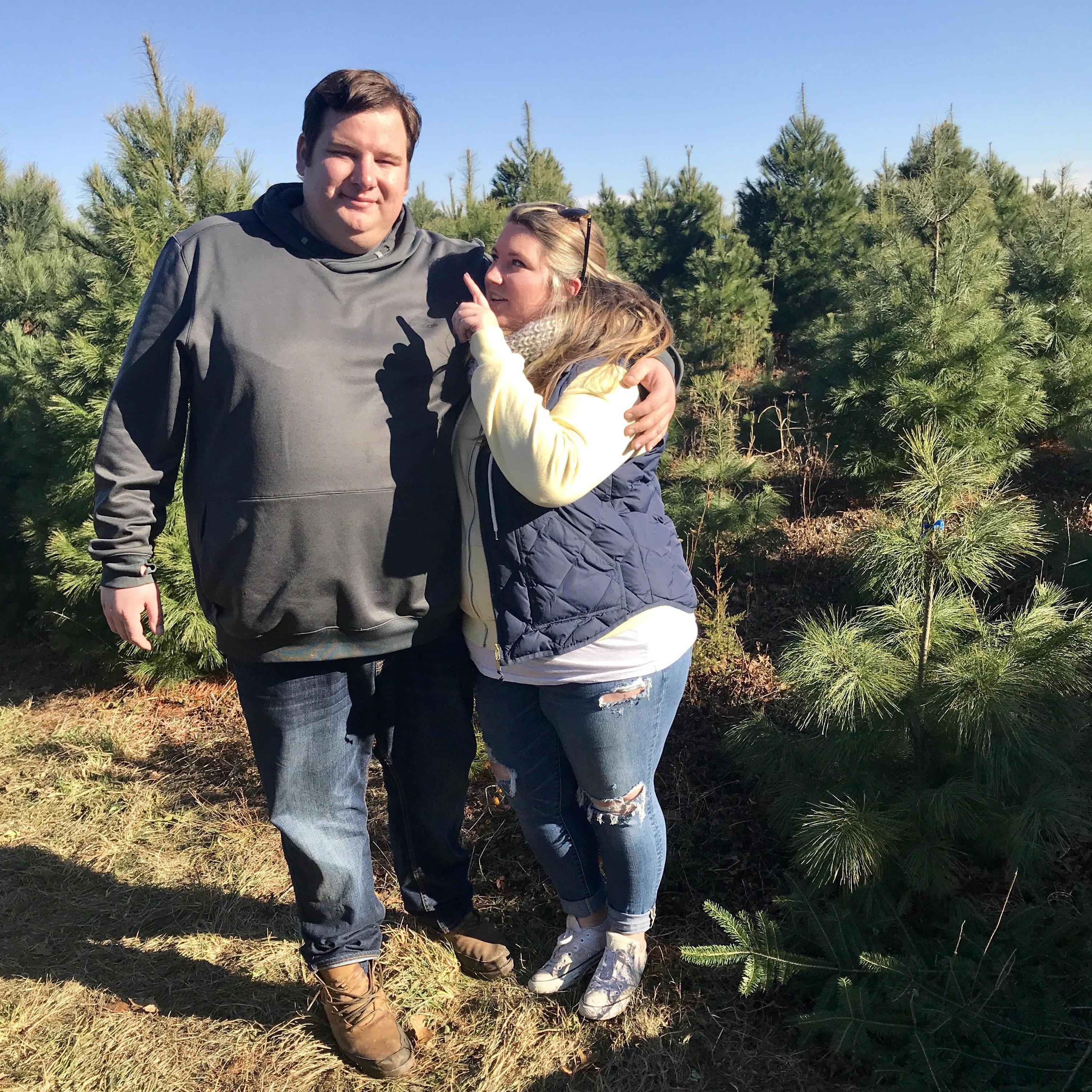 Our annual Christmas Tree "Hunt"