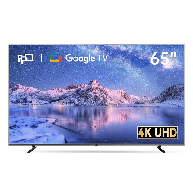 FPD 65 Inch Smart TV, 4K LED Google TV with Google Play Built-in Google Cast, HDR 10, Dolby Atmos & Vision MEMC, Voice Assistant Remote, UHD Flat Screen Television (CG65-C3,2024)