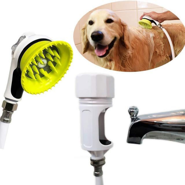 Wondurdog Bathtub Spout Dog Wash Kit | Regular and Deluxe Versions Available