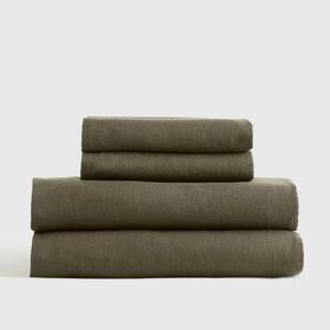 King Linen Sheets | Quince in Dusty Olive