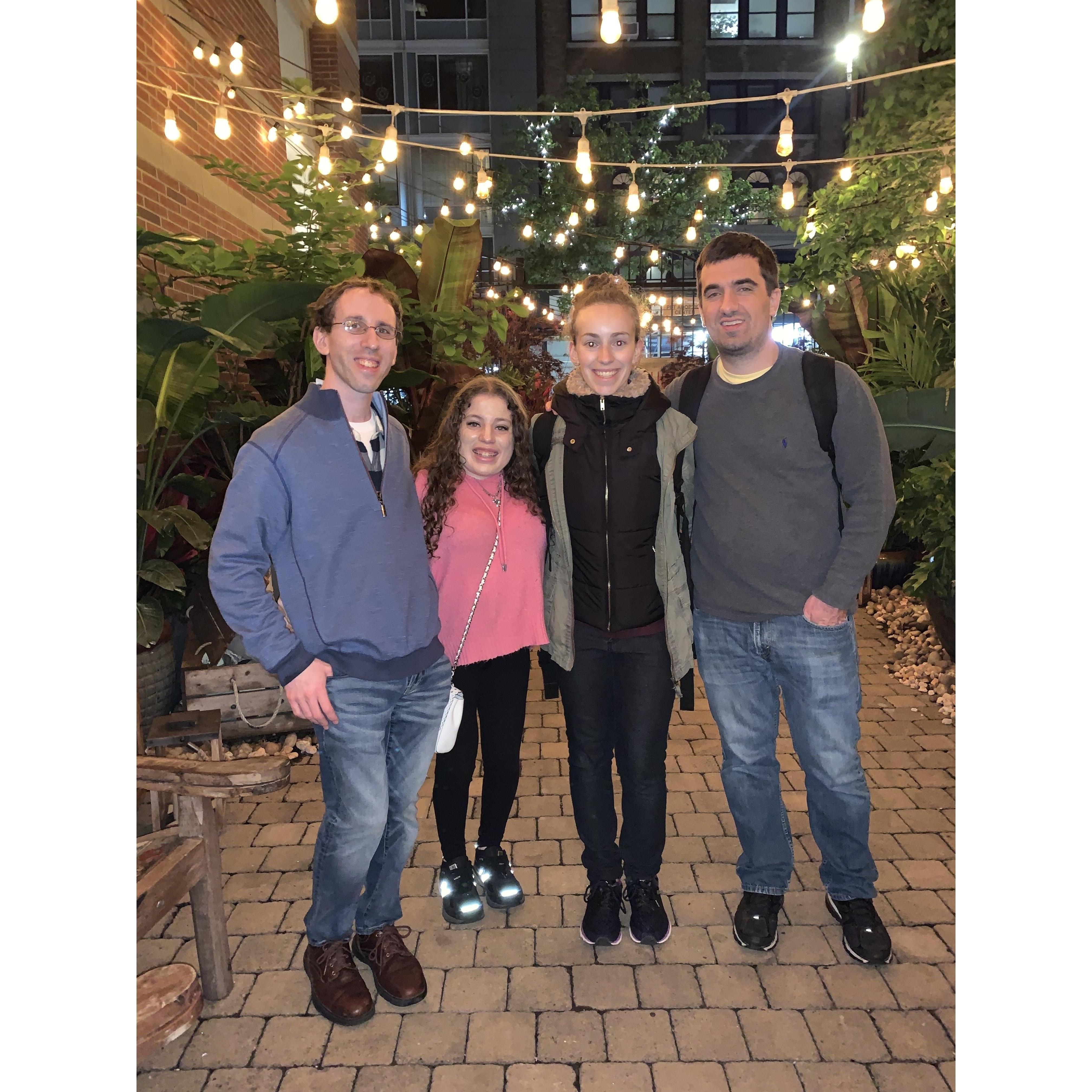Exploring SoHo with Allison and Aaron.
May 4, 2019