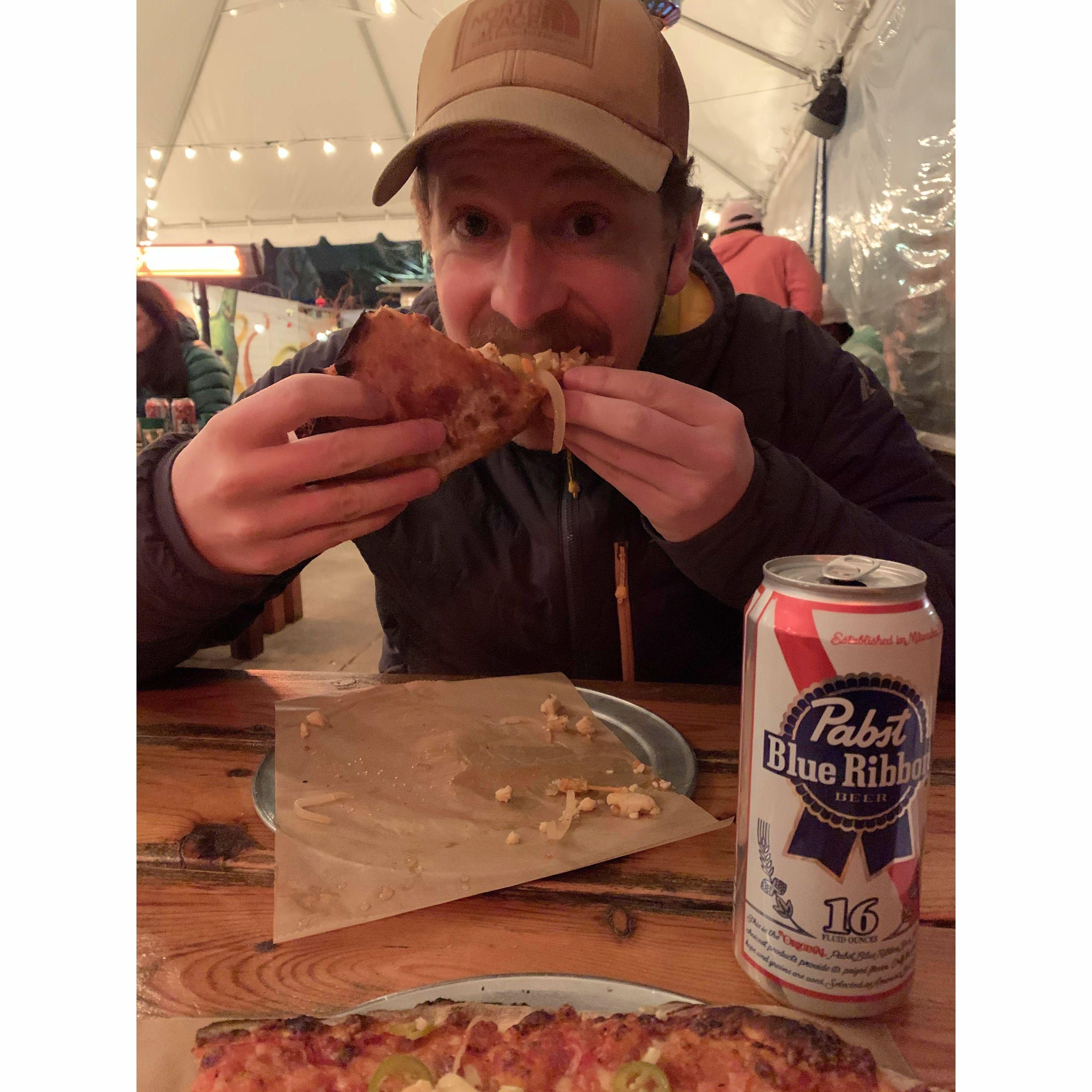 PB & J  special for our 6 year anniversary dinner