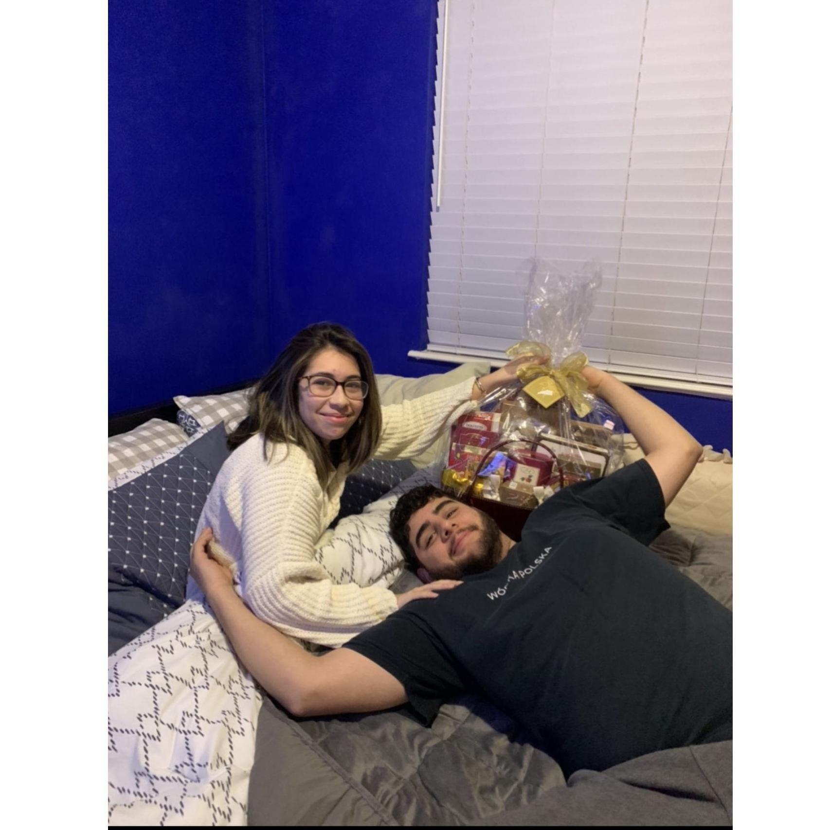 Before moving out on our own (December 2020)
