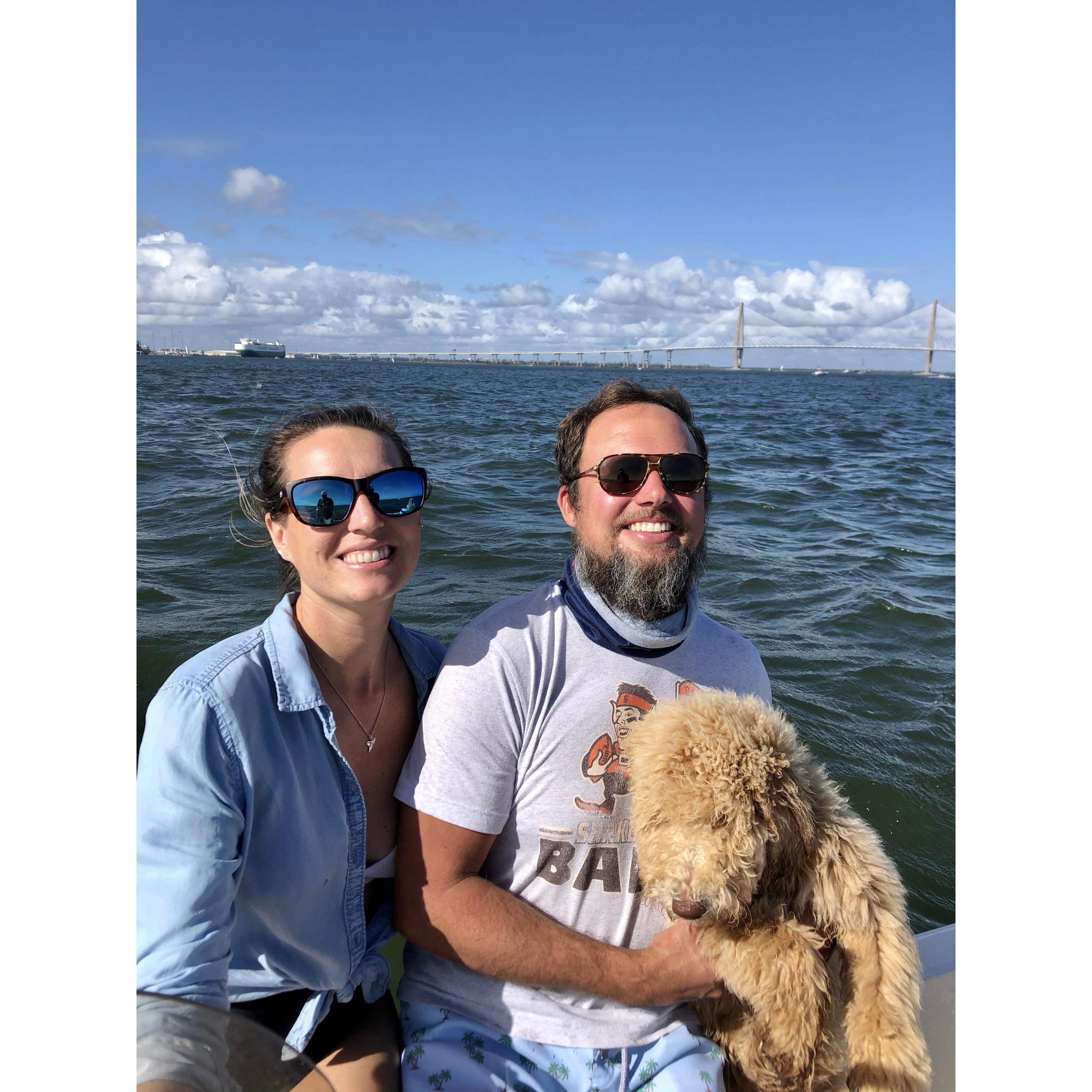 Boating in Charleston
