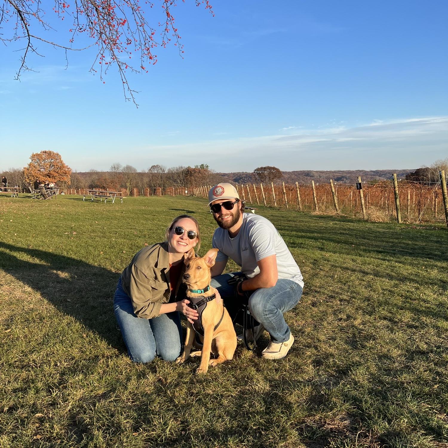 The day we adopted Stanley, October 2022