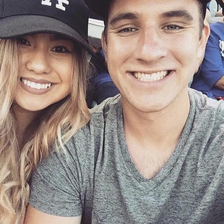 Last Dodger game as boyfriend/girlfriend. 2016
