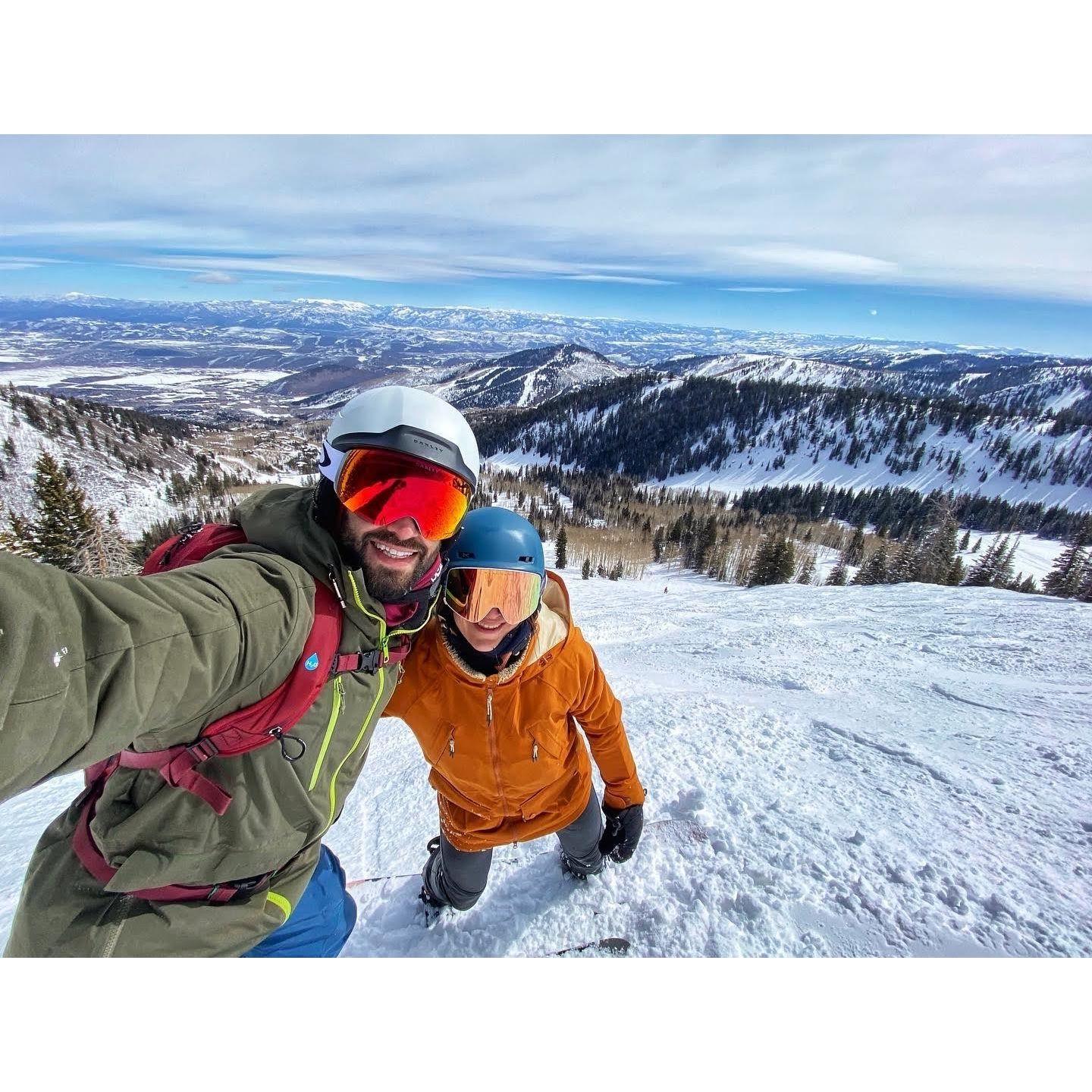 Another Shredfest, another new mountain!  Saying hello from Park City, UT - 3.26.22