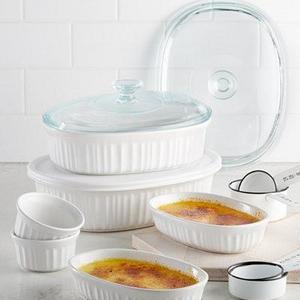 French White 10-Pc. Bakeware Set, Created for Macy's