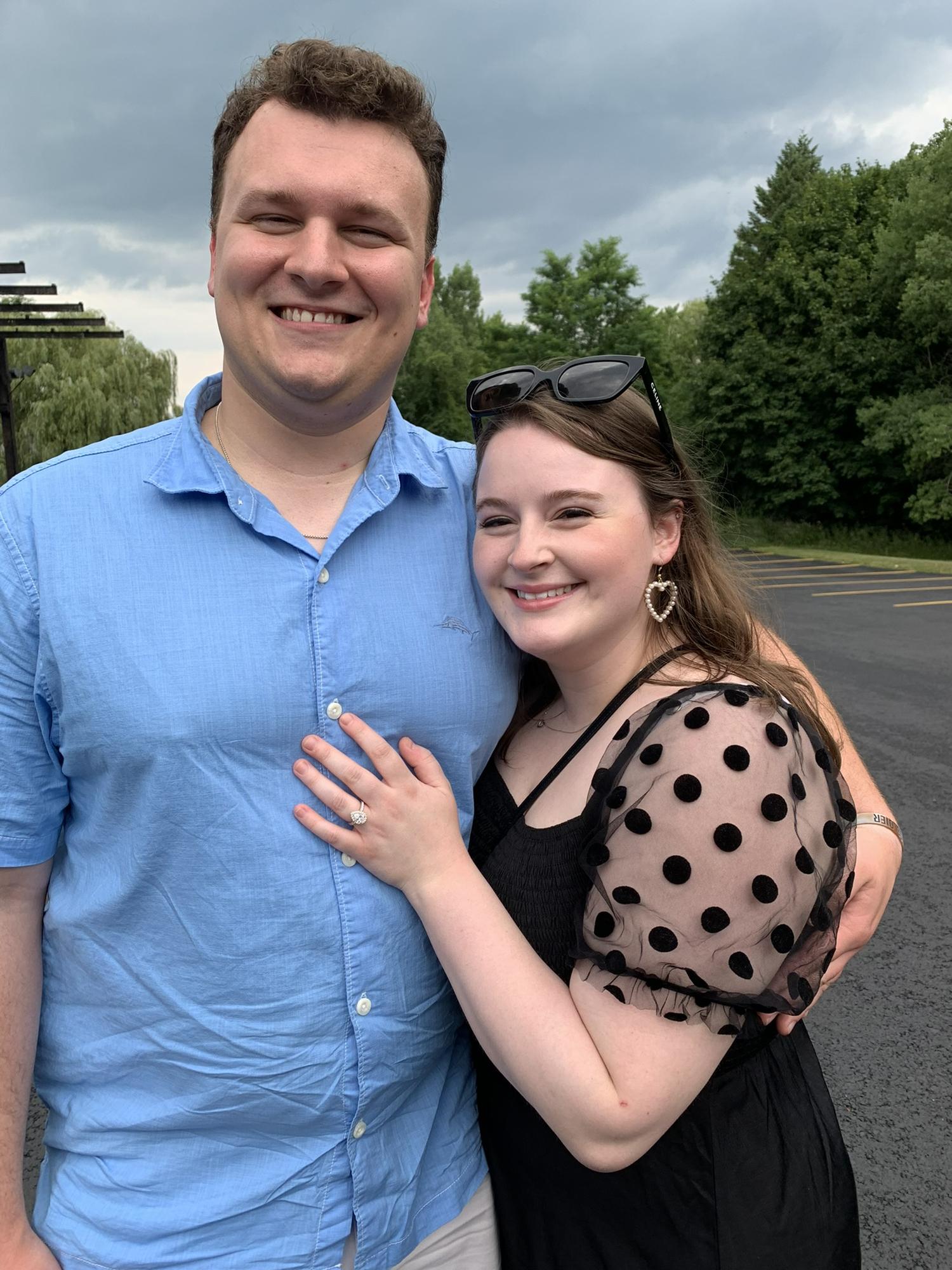 Right after we got engaged!