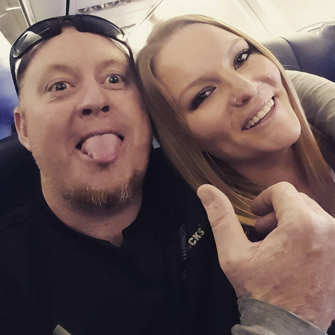 On our way to Las Vegas to celebrate New Year's Eve 2016!