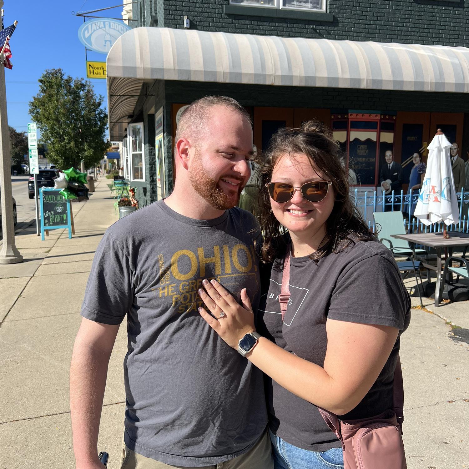 Right after Joe proposed.