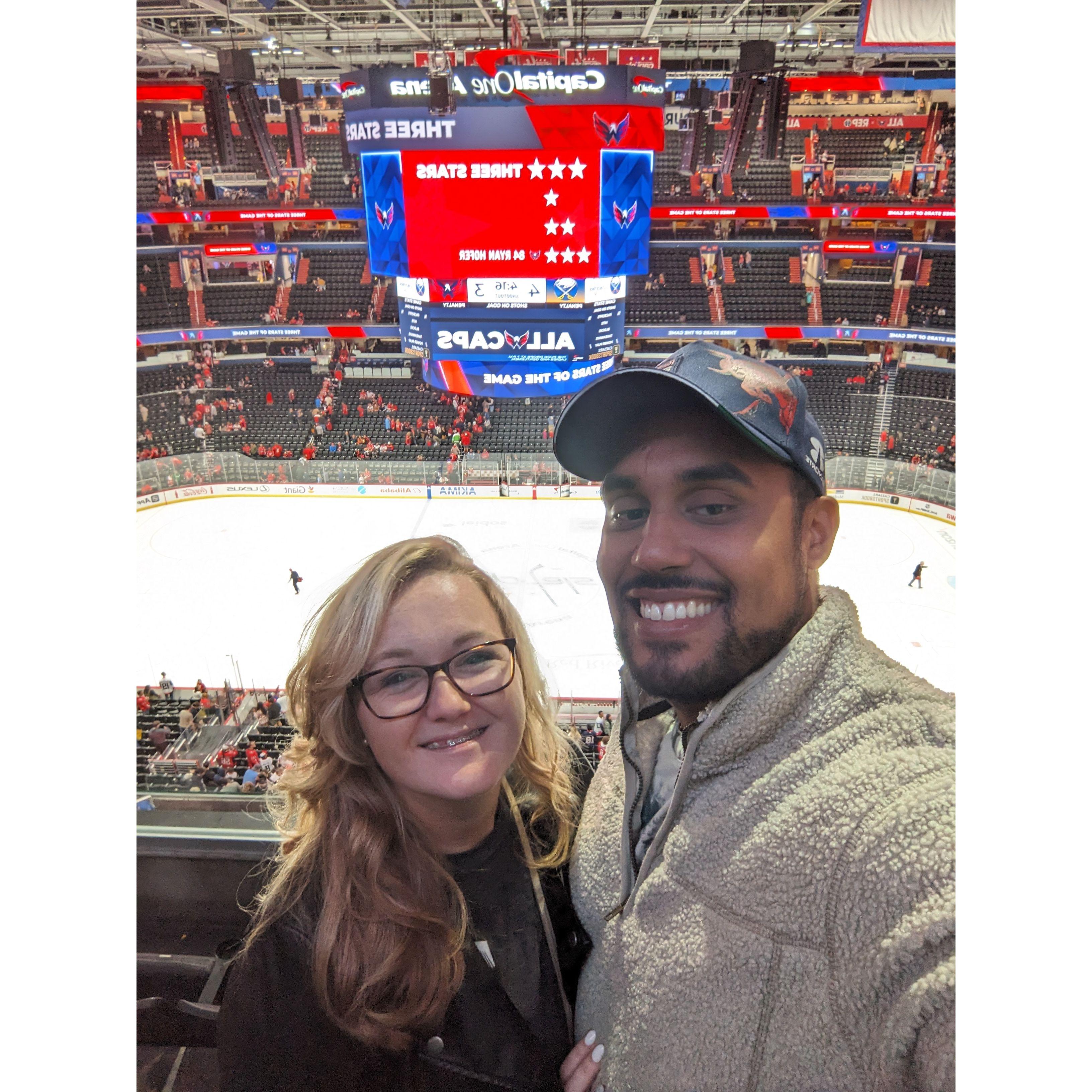 First Hockey Game