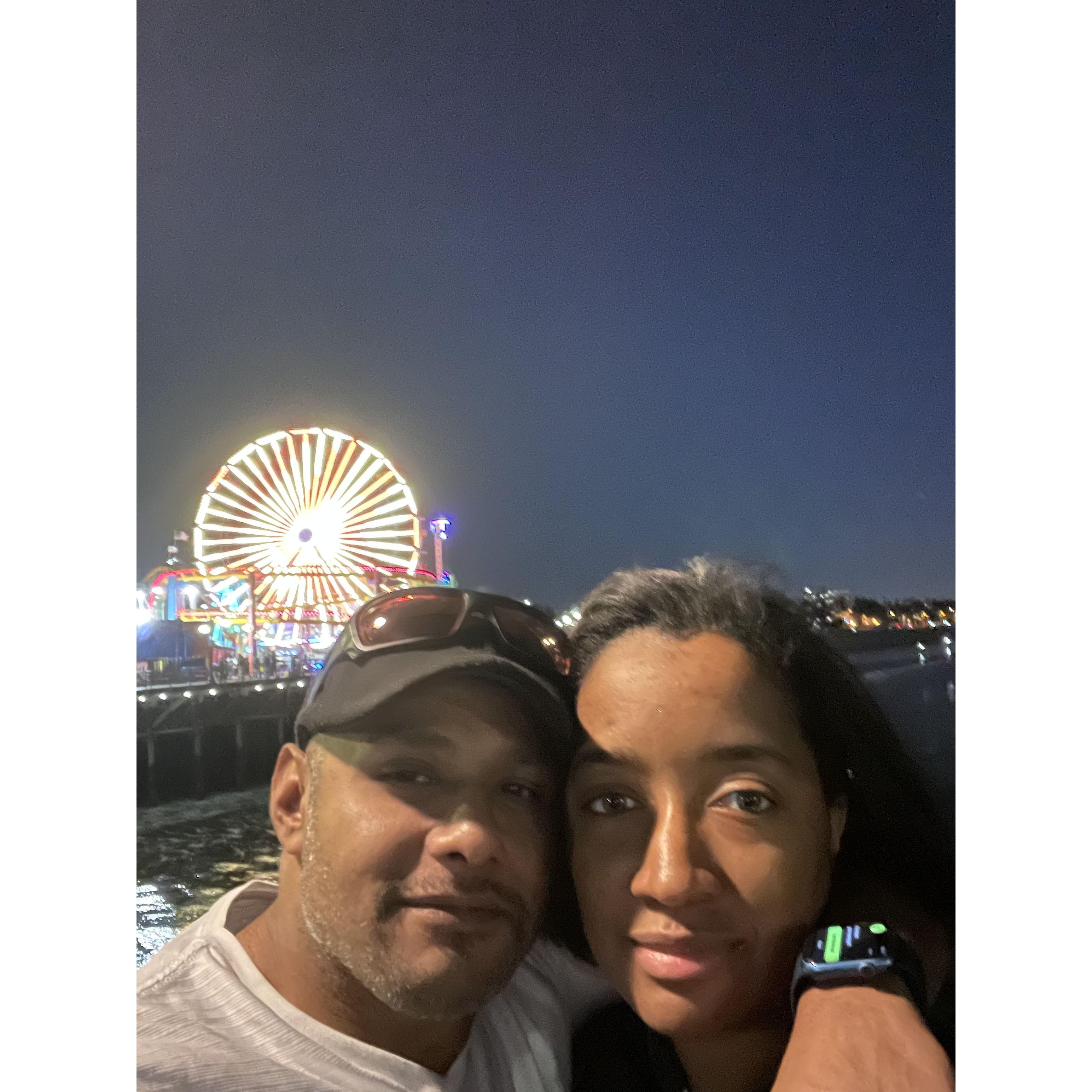 A night out on the pier