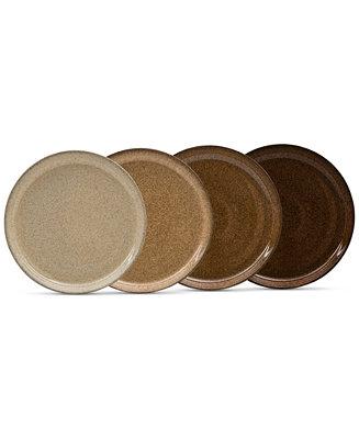Studio Craft 4-Pc. Medium Coupe Plate Set