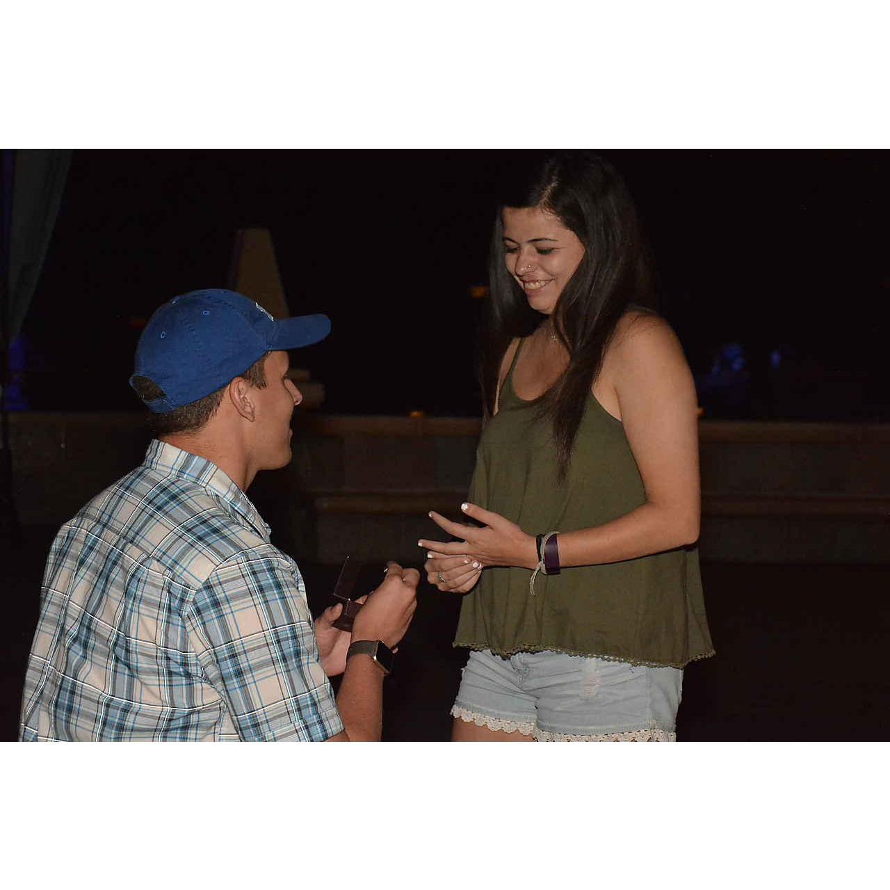 When we got engaged