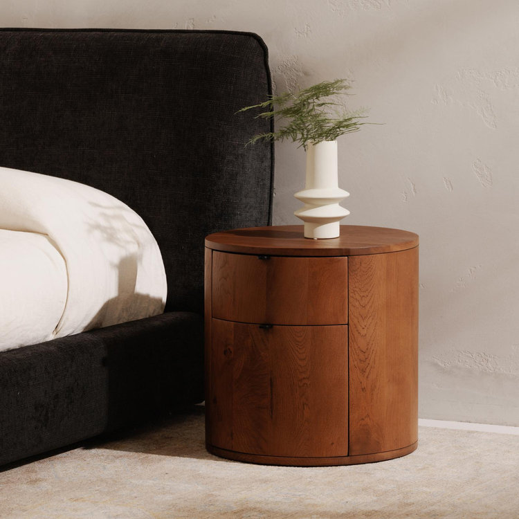 Moe's Home, Theo 2-Drawer Nightstand | Zola