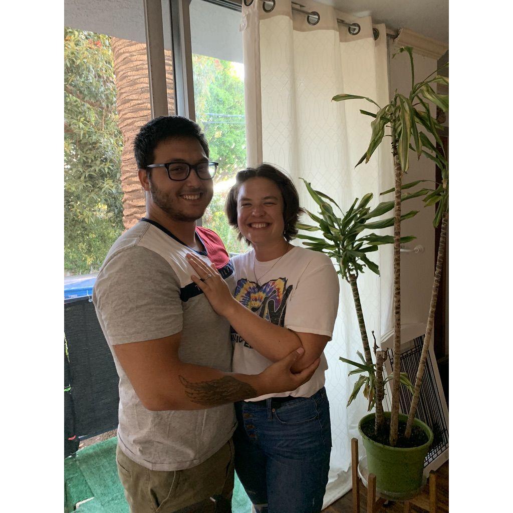 Happily engaged!!! 6/28/2022.