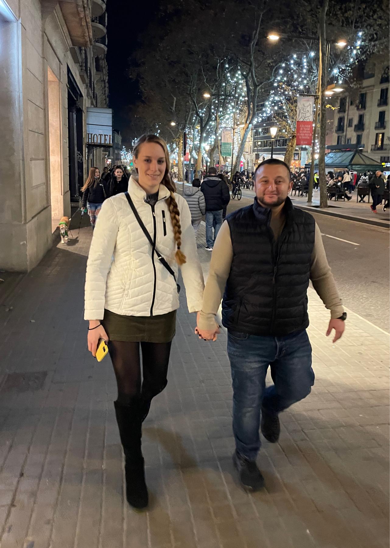 Barcelona at night...