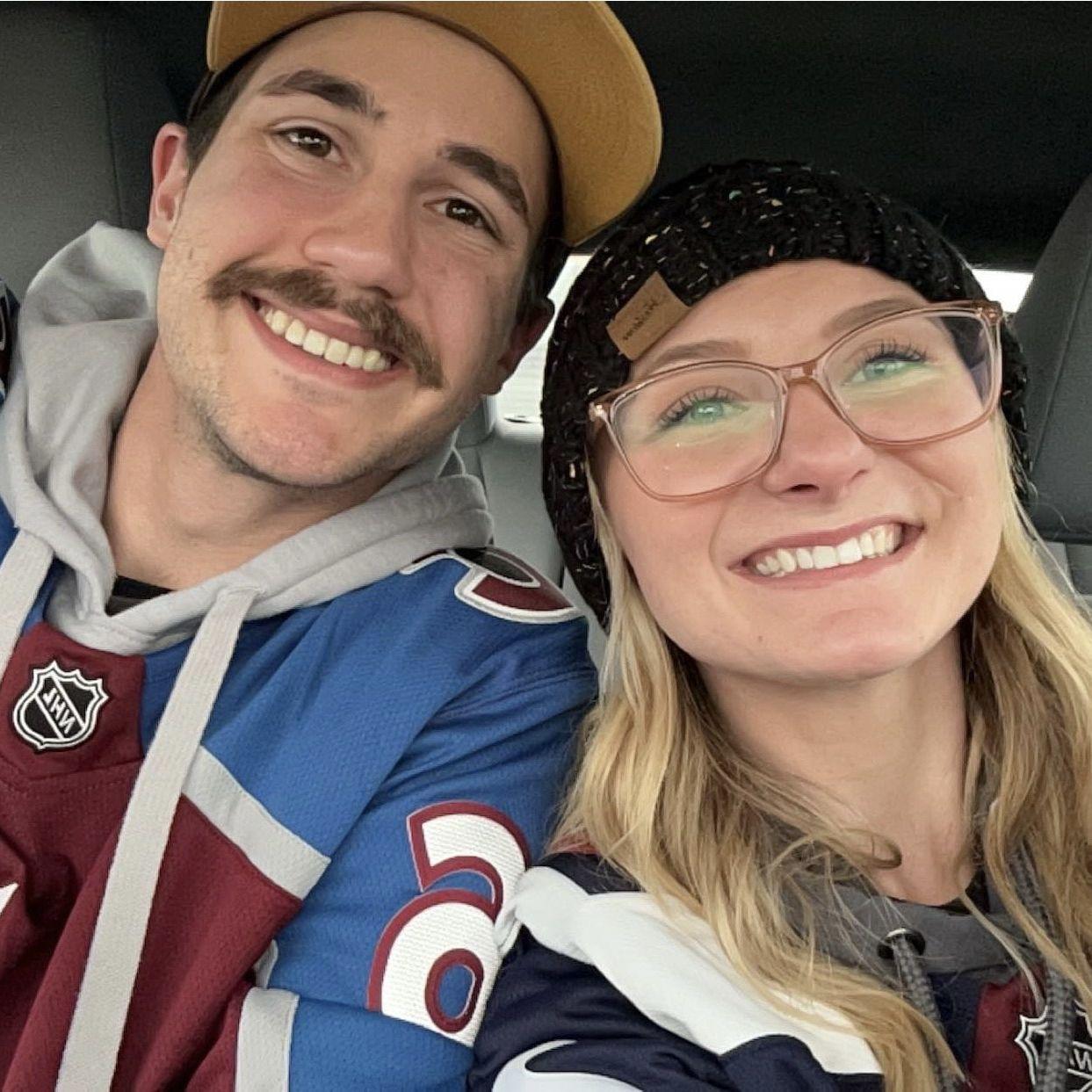 This was Kishara's first ever Avalanche game that Carter took Kishara to for her birthday when they first met! Also the same time Carter asked Kishara to be his girlfriend <3