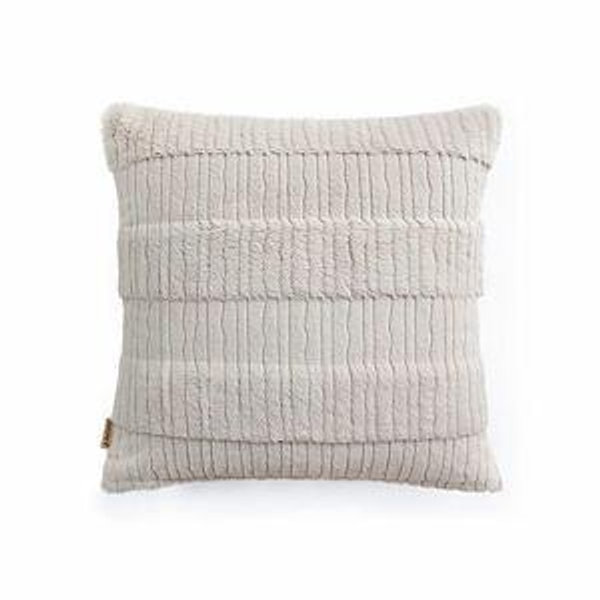 Bearpaw Gilmore Faux Fur Pillow | Color: Stucco |