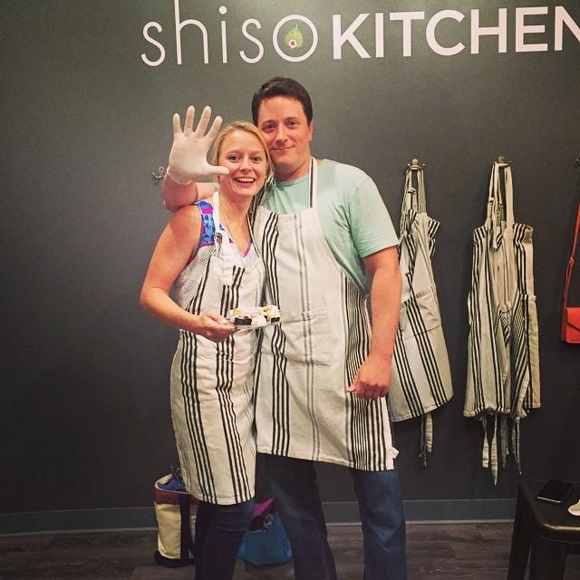 Sushi making lessons!