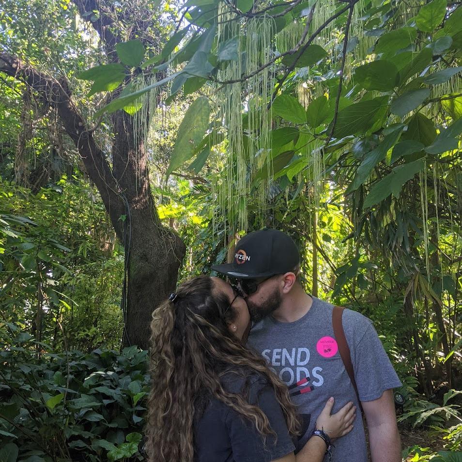 Fairchild gardens, one of our first dates as a couple