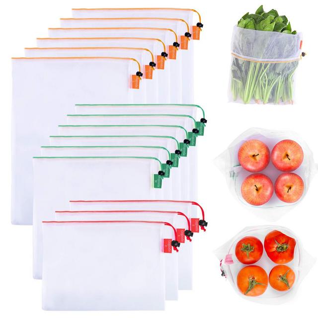 15 Reusable Produce Bags