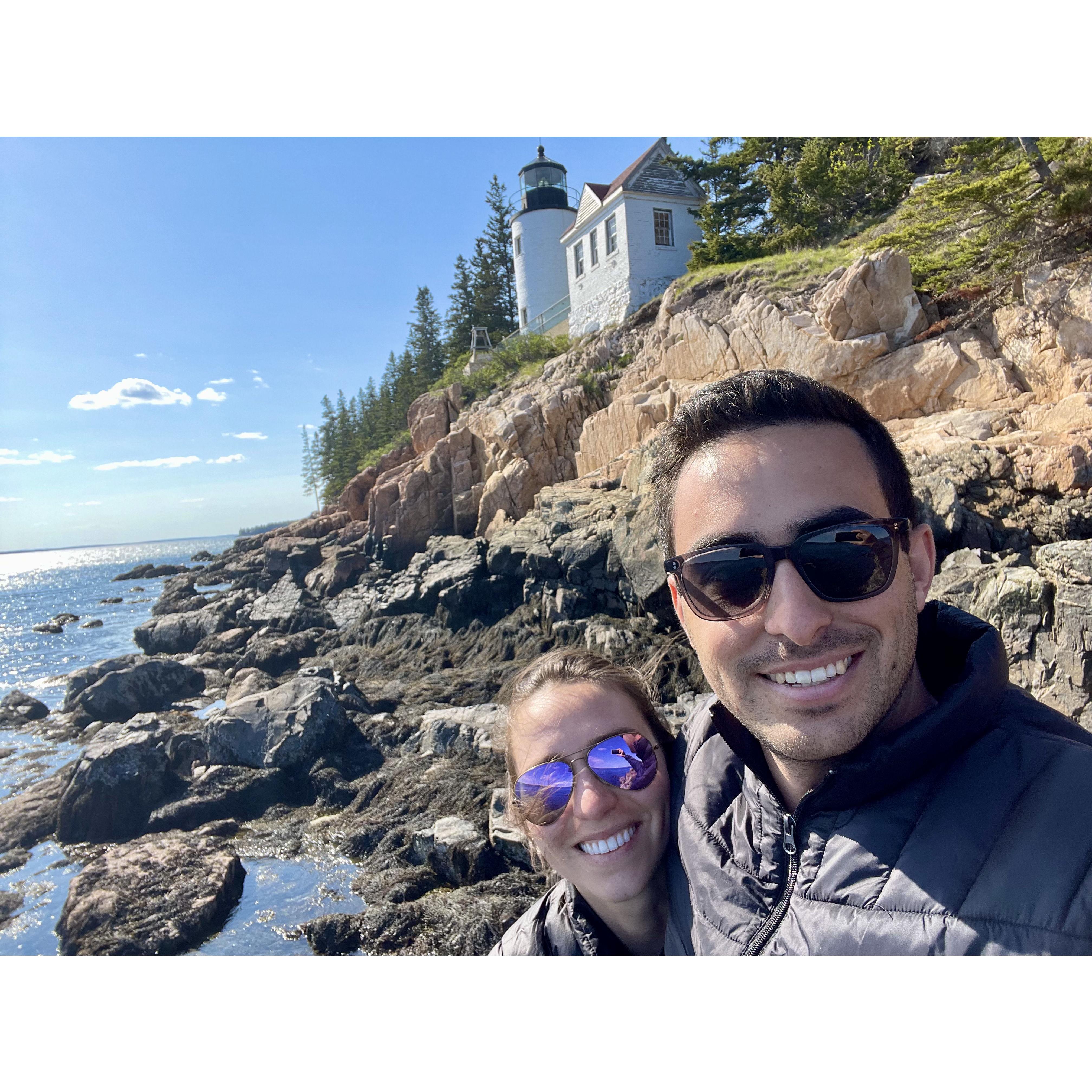 Post med school graduation trip to Bar Harbor, Maine
