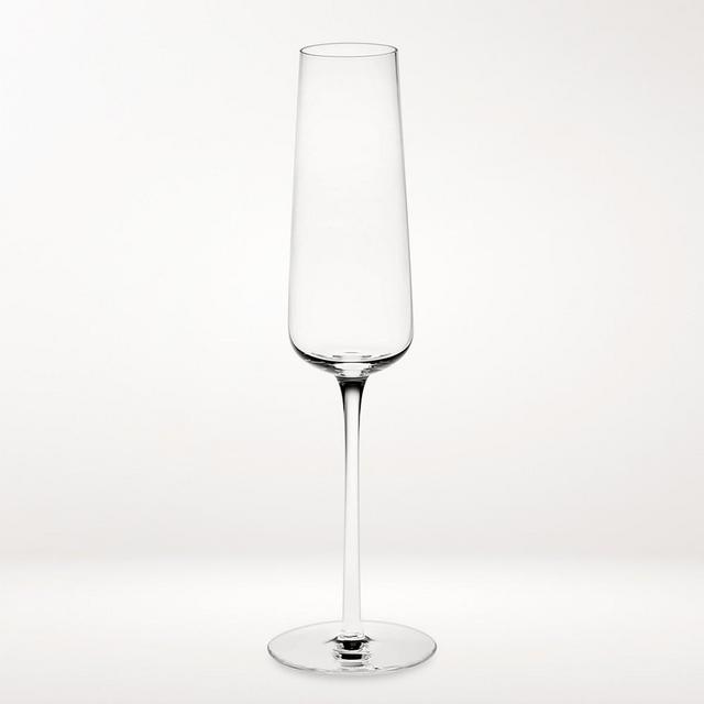 Williams Sonoma Estate Champagne Flute Glasses, Set of 4