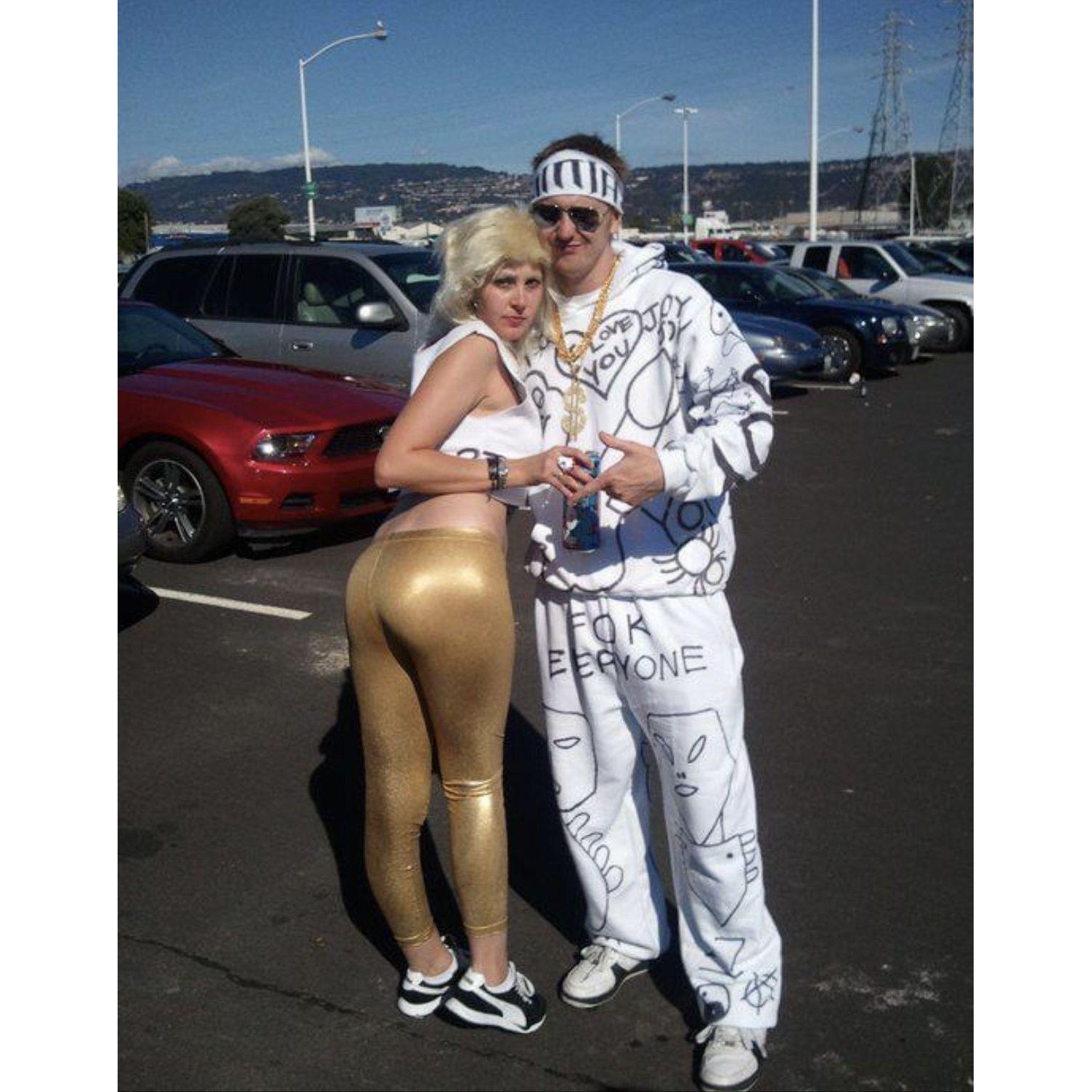 Die Antwoord went to the Raiders game