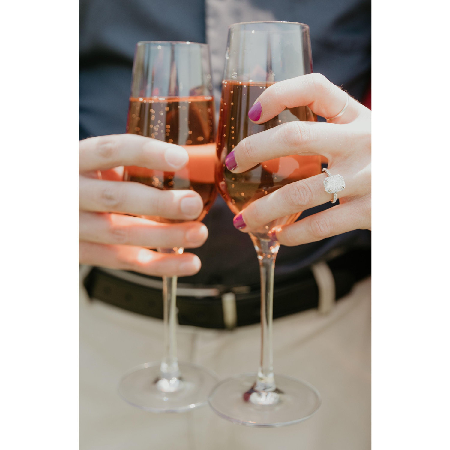 Celebrating our engagement!