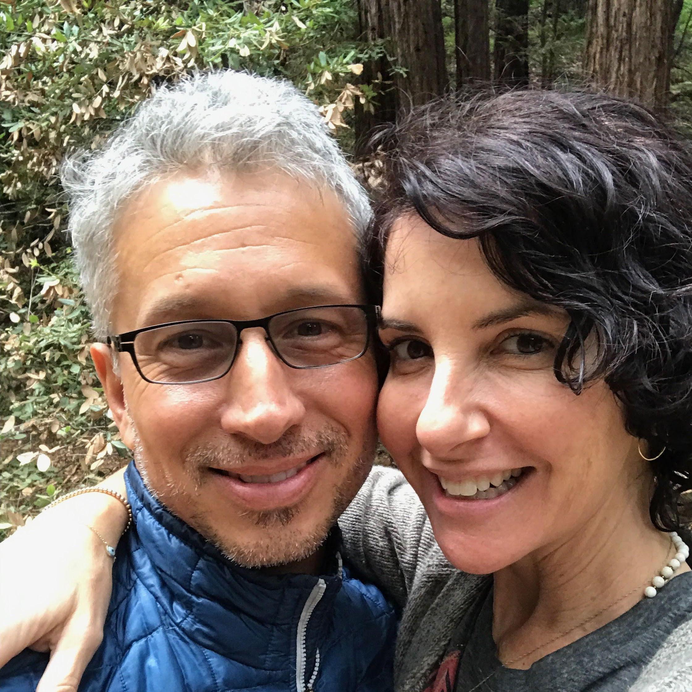 The early days of my visits to Mill Valley...a hike through the trees.