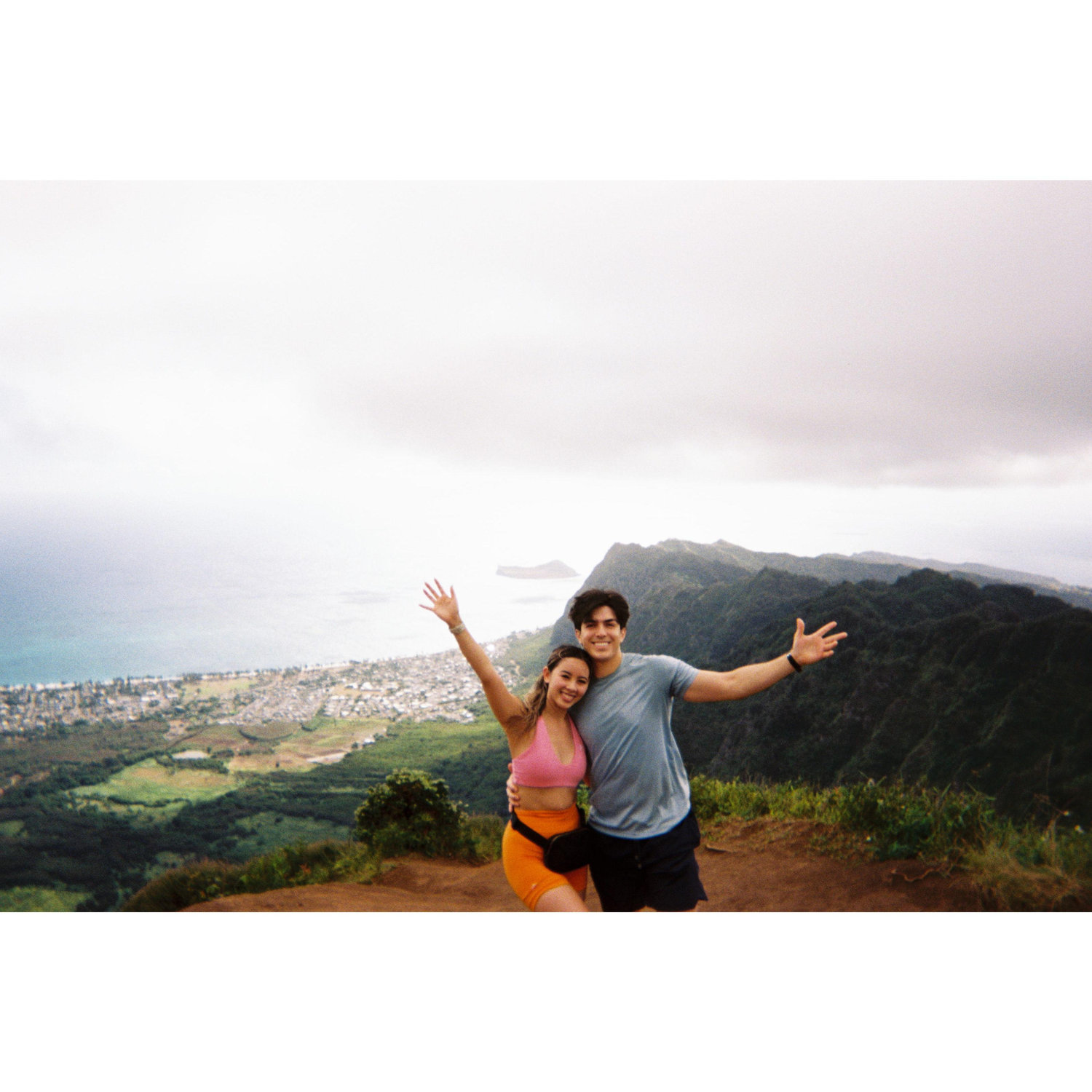 August 8, 2024 - Hiked the Kuliʻouʻou Ridge Trail in Oahu, Hawaii