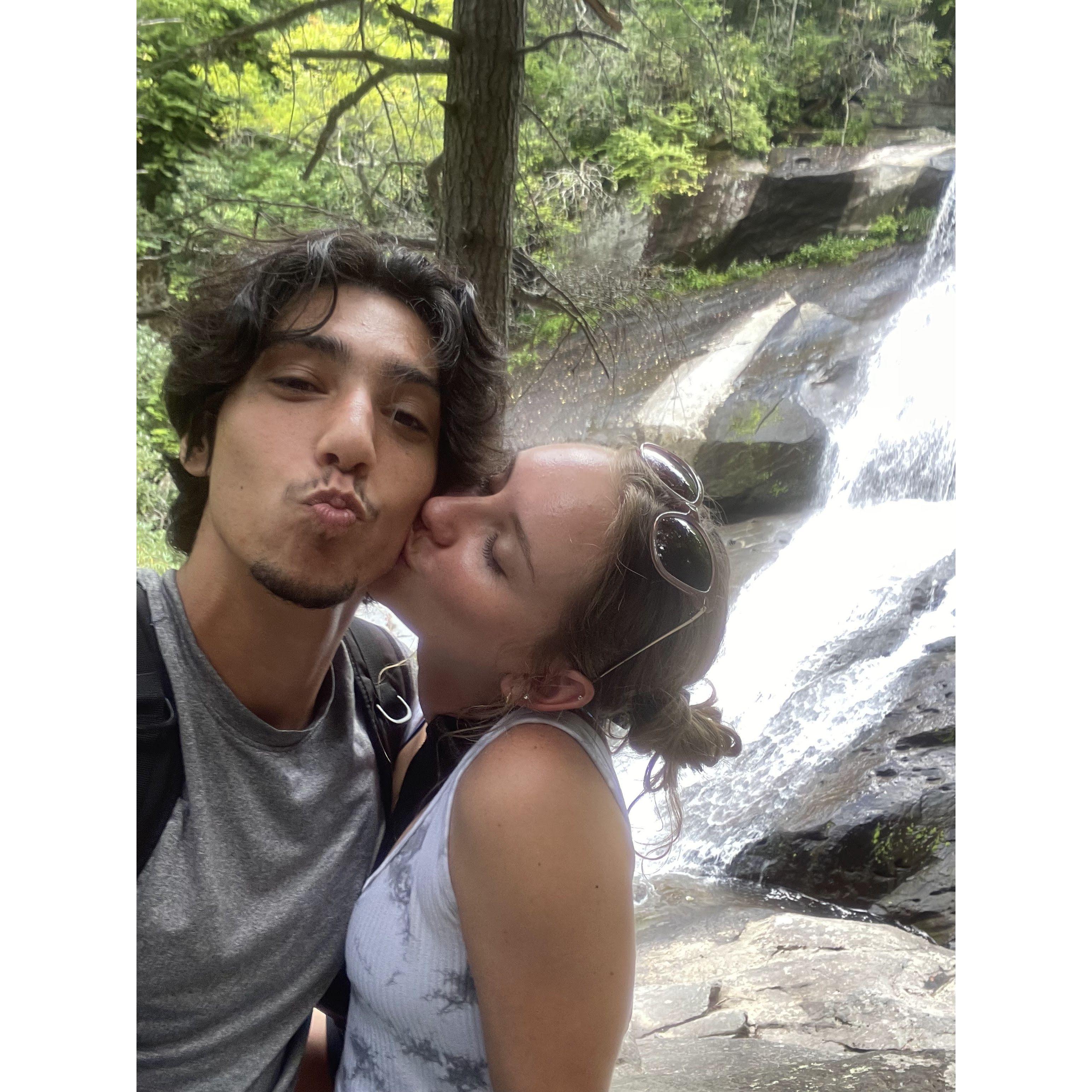 waterfall hikes