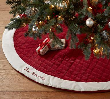 Personalized Classic Velvet Tree Skirts