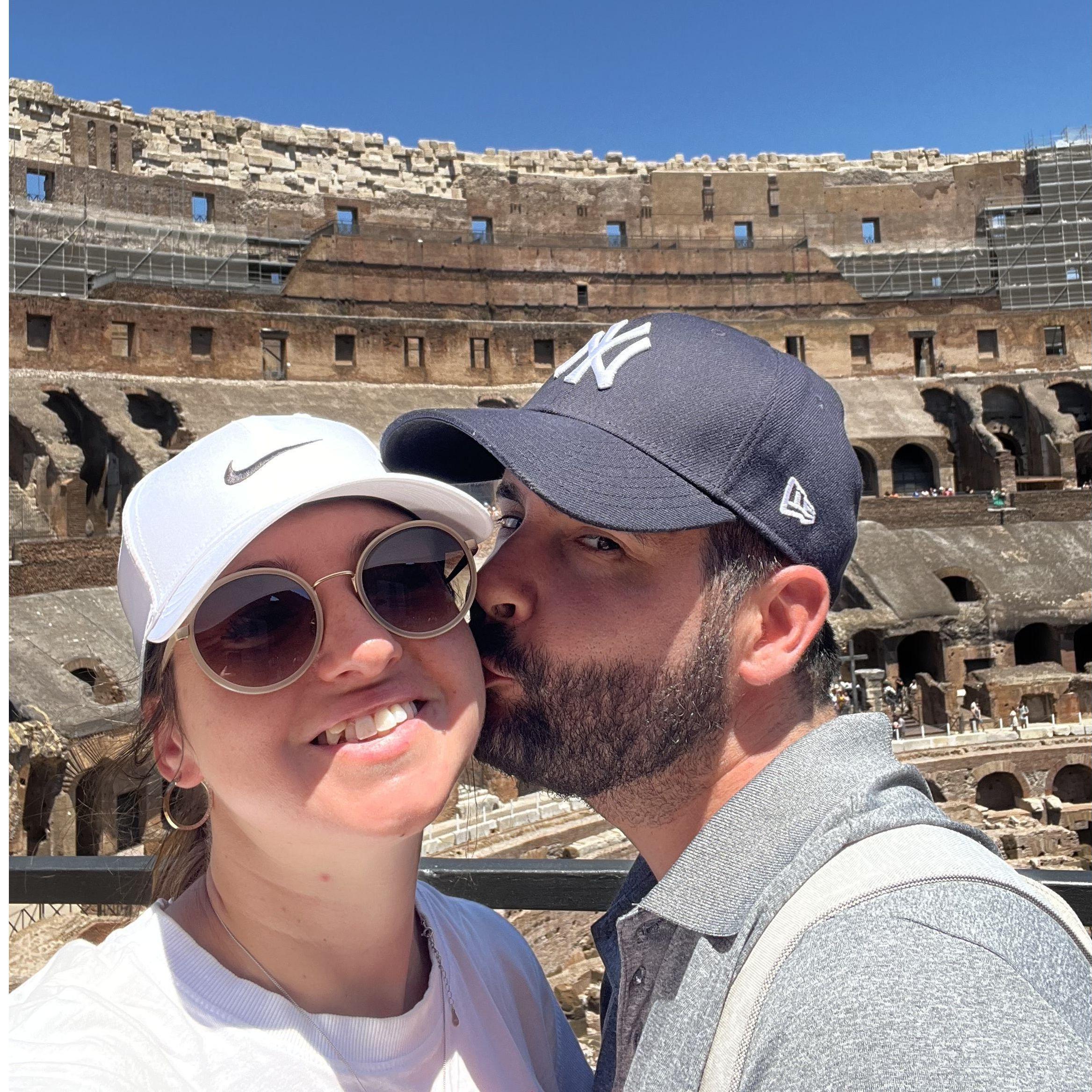 Bienvenu au colisée de Rome
