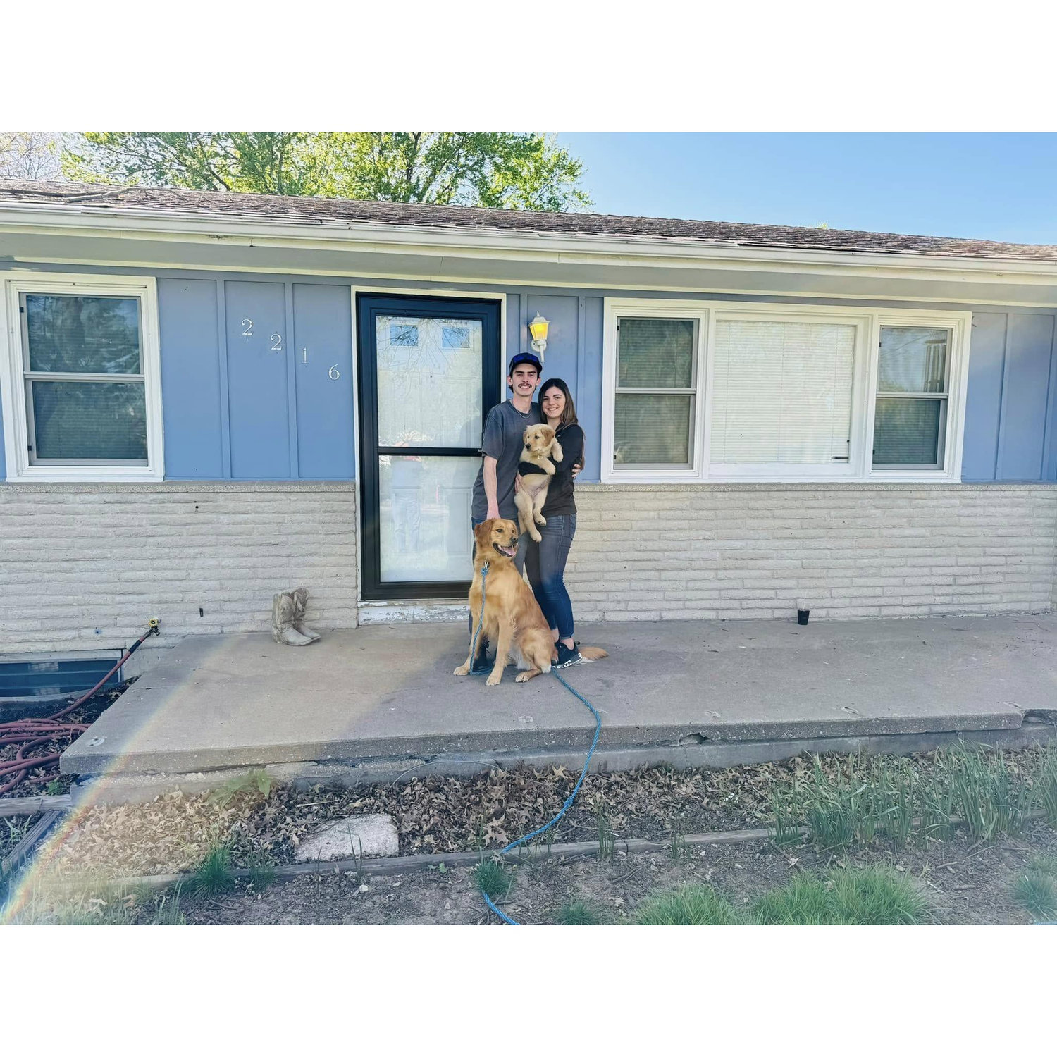 Bought our first house